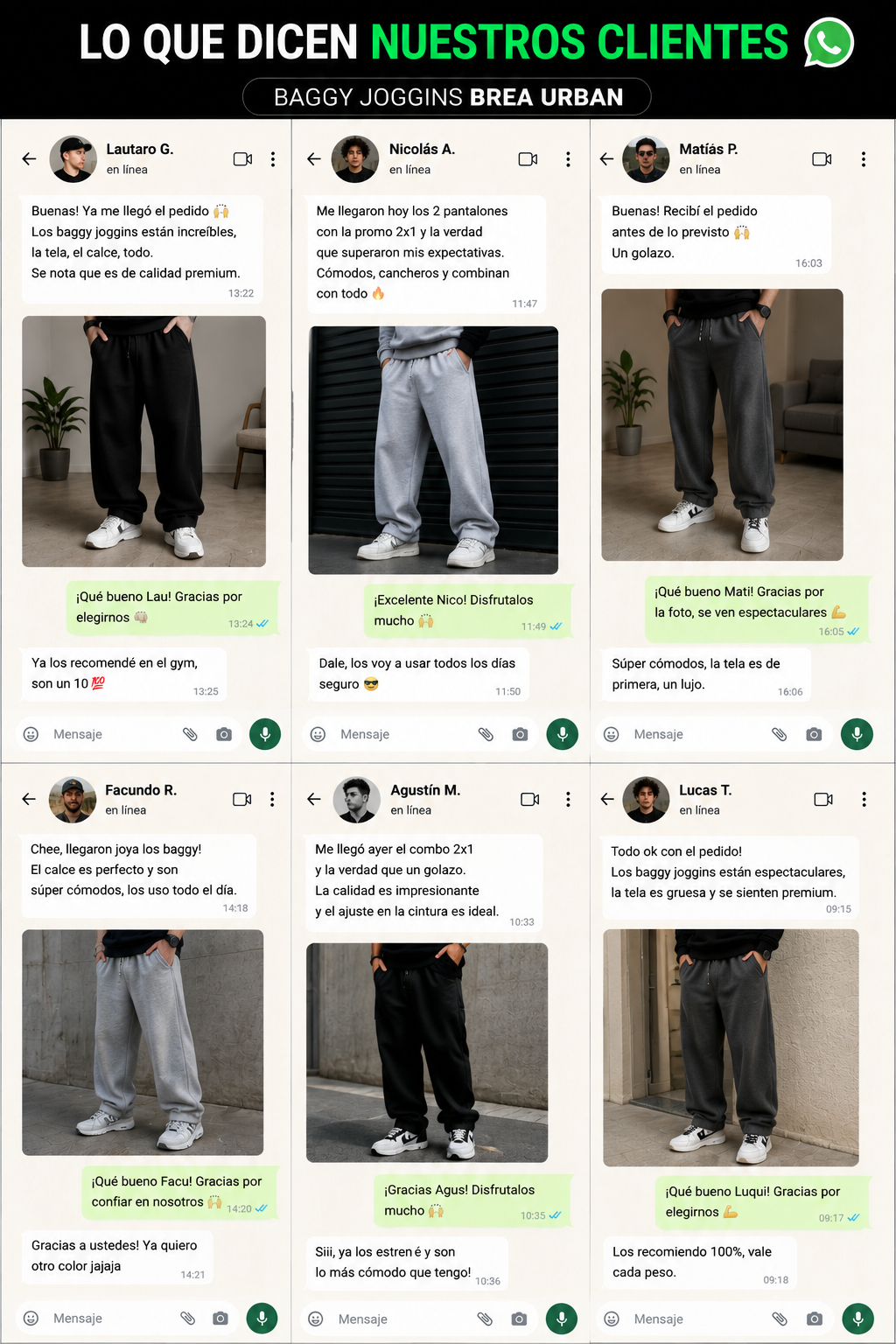 Opiniones reales de clientes Brea Urban